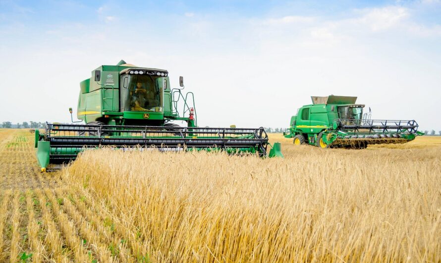 The Global Combine Harvesters Market Is Driven by Increasing Grain Production
