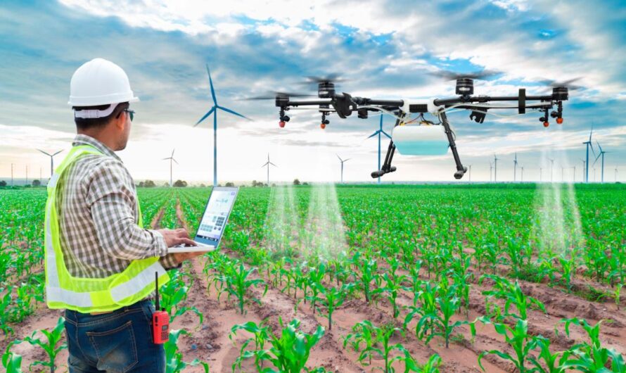 Agricultural Drones Market is in Trends by Increased Farm Automation